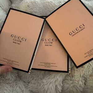 Gucci skin tint 2samples. Gucci concealer sample. 3 piece set.
